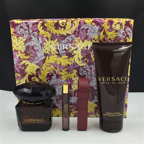 versace noir 90ml|versace noir gift set.